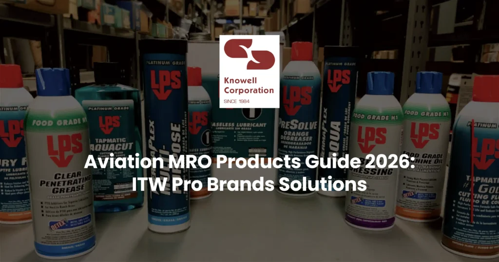 Aviation MRO Products Guide 2026: ITW Pro Brands Solutions